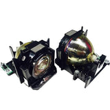 AL™ Series  Lamp & Housing TwinPack for The Panasonic PT-DW730 Projector - 90 Day Warranty