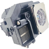 Jaspertronics™ Original Lamp & Housing for the Epson Powerlite H335A Projector - 1 Year Warranty