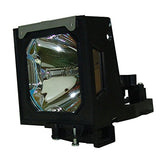 Jaspertronics™ Lamp & Housing for the Sanyo Vivid-LX32 Projector w Original Philips Lamp Inside - 1 Year Warranty
