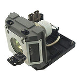 Jaspertronics™ Original AN-MB60LP Lamp & Housing for Sharp Projectors - 1 Year Warranty
