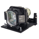 Jaspertronics™ Original Lamp & Housing for the Hitachi CP-A222WNM Projector - 1 Year Warranty
