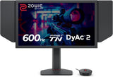 BenQ XL2586X+ 24.1" 600Hz Gaming Monitor - Fast TN Panel, 1ms Response Time, HDMI/DP, PS5/Xbox Compatible