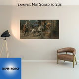 A Knock at the Door by Andy Thomas - Canvas Open Edition - 9 x 18