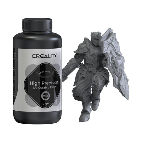 Creality 8K Resin (Gray) 1kg – High Precision, Fast Cure, Low Odor, 405nm UV, for 8K/10K/12K LCD Printers