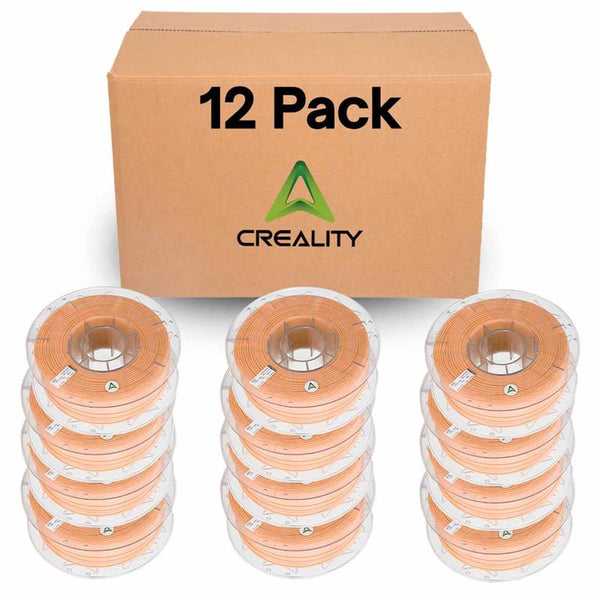 Creality Hyper PLA 3D Printer Filament 12 Pack - 1.75mm, 1kg Spool