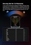 Creality Space Pi Filament Dryer Plus – Dual Spool, 360° PTC Heating, LCD Touch, Fast Settings for 12 Filament Types