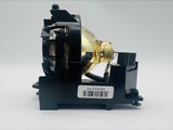 Jaspertronics™ OEM Lamp & Housing for the Hitachi PJ-LC5 Projector with Ushio bulb inside - 240 Day Warranty