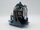 Jaspertronics™ OEM Lamp & Housing for the Hitachi PJ-LC5 Projector with Ushio bulb inside - 240 Day Warranty