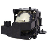 Jaspertronics™ OEM Lamp & Housing for the Hitachi ED-X12 Projector with Osram bulb inside - 240 Day Warranty