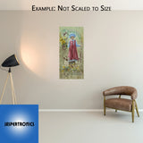 Enthusiastic Gardener by Brent Flory - Canvas Giclee Limited Edition Signed & Numbered 300 - 24 x 48