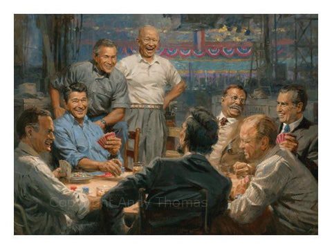 Grand Ol' Gang Notecards by Andy Thomas