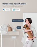 Jaspertronics™ Smart Plug 2-Pack – Bluetooth/WiFi, Alexa/Google Voice, Scheduling, ETL Certified, Compact Design