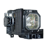 Jaspertronics™ OEM NP06LP Lamp & Housing for NEC Projectors with Philips bulb inside - 240 Day Warranty