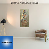 Of Blankets Bells & Beads by Brent Flory - Canvas Giclee Limited Edition Signed & Numbered 300 - 12 x 24