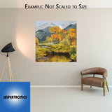 Peak Color by Tim Breaux - Canvas Giclee Limited Edition Artist Proof 20 - 40 x 40