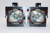 Jaspertronics™ OEM Lamp & Housing TwinPack for the Barco iD R600 Projector with Philips bulb inside - 240 Day Warranty