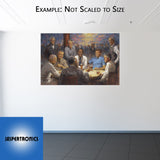 The Democratic Club - US Presidents by Andy Thomas - Canvas Open Edition - 12 x 18