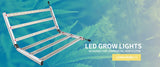 Jaspertronics™  Foldable & Dimmable 660W - 800W Cannabis LED Grow Light - Yield More!