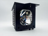 Jaspertronics™ OEM Lamp & Housing for the Hitachi 60V715 TV with Osram bulb inside - 240 Day Warranty