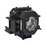 Jaspertronics™ OEM Lamp & Housing for the Epson Powerlite 410WE Projector with Osram bulb inside - 240 Day Warranty