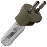 Ushio EGR 750W 120V Halogen Stage/Studio Lamp JS120V750WC G22, 3200K, 21000 lm, 200hr - 1000282