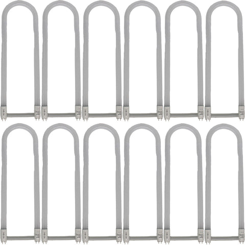 Ushio 3000733 Ubiquity LED T8 Universal U-Bend 24in 13W 5000K G13 Medium BiPin Type A Ballast Compatible or Type B Bypass 120-277V