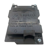 Jaspertronics™ Original Lamp & Housing for the Eiki EK-122X Projector - 1 Year Warranty