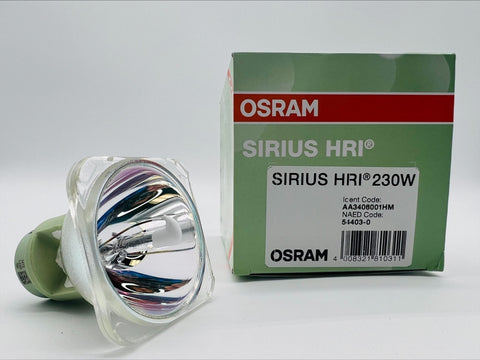 Osram Sirius HRI 230 W Moving Head Light Discharge Lamp - 54403