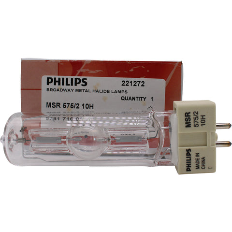 Philips MSR Gold™ 575W GX 9.5 Replacement Spot Lamp for the Spot 575 XT