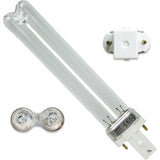 Ushio America GPX9 3000304 Low Pressure Mercury Arc UV Lamp, T4 9W, G23 Base, 145.0mm, 253.7nm UV-C