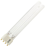 Ushio America GPL18K 3000324 Low Pressure Mercury Arc UV Lamp, T6 18W, 2G11 Base, 225.0mm, 253.7nm UV-C
