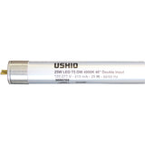 25 Pack of Ushio Ubiquity LED T5HO Direct Wire 46in 4000K 25W G5; Ballast Bypass; 120 to 277V; 3000702