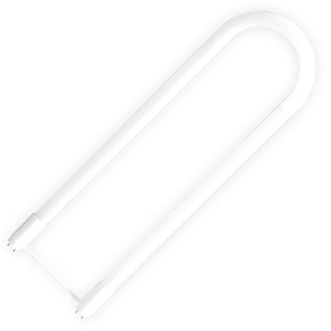 Ushio 3000733 Ubiquity LED T8 Universal U-Bend 24in 13W 5000K G13 Medium BiPin Type A Ballast Compatible or Type B Bypass 120-277V