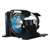 Jaspertronics™ Original 730-11199 Lamp & Housing for Dell Projectors - 1 Year Warranty