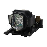 Jaspertronics™ Original DT01021 Lamp & Housing for Hitachi Projectors - 1 Year Warranty