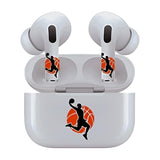 Jaspertronics™ AirSkins - Stylish & Durable Decals for AirPods Pro & Pro 2, Basketball Player Design Earbuds & Case Skin, Scratch-Resistant, Precision Fit, Wireless Charging Friendly, Easy Application - 58 Designs Available