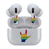 Jaspertronics™ AirSkins - Stylish & Durable Decals for AirPods 4, Pride Love Design Earbuds & Case Skin, Scratch-Resistant, Precision Fit, Wireless Charging Friendly, Easy Application - 58 Designs Available
