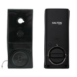 Dalton Z10 Smart Lock - WiFi Deadbolt with Built-In Camera, Visual Intercom, Biometric Fingerprint, PIN Code, Key, & App Access, 10,000mAh Battery, Anti-Pry Alarm - Black