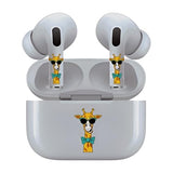 Jaspertronics™ AirSkins - Stylish & Durable Decals for AirPods Pro & Pro 2, Giraffe With Sunglasses Design Earbuds & Case Skin, Scratch-Resistant, Precision Fit, Wireless Charging Friendly, Easy Application - 58 Designs Available