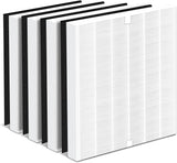 Jaspertronics 3304899-Filter Air Purifier Replacement Filter 4 filters + 4