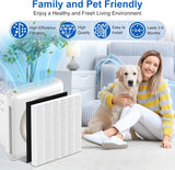 Jaspertronics 3304899-Filter Air Purifier Replacement Filter 4 filters + 4