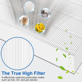 Jaspertronics 3304899-Filter Air Purifier Replacement Filter 4 filters + 4