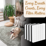 Jaspertronics 3304899-Filter Air Purifier Replacement Filter 4 filters + 4