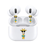 Jaspertronics™ AirSkins - Stylish & Durable Decals for AirPods Pro & Pro 2, Giraffe With Sunglasses Design Earbuds & Case Skin, Scratch-Resistant, Precision Fit, Wireless Charging Friendly, Easy Application - 58 Designs Available