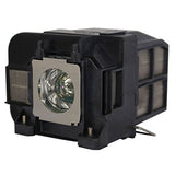 Jaspertronics™ Original V13H010L74 Lamp & Housing for Epson Projectors - 1 Year Warranty