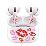 Jaspertronics™ AirSkins - Stylish & Durable Decals for AirPods 3, Lips Design Earbuds & Case Skin, Scratch-Resistant, Precision Fit, Wireless Charging Friendly, Easy Application - 58 Designs Available