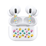 Jaspertronics™ AirSkins - Stylish & Durable Decals for AirPods Pro & Pro 2, Colorful Tunes Design Earbuds & Case Skin, Scratch-Resistant, Precision Fit, Wireless Charging Friendly, Easy Application - 58 Designs Available