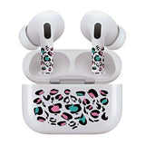 Jaspertronics™ AirSkins - Stylish & Durable Decals for AirPods Pro & Pro 2, Colorful Leopard Print Design Earbuds & Case Skin, Scratch-Resistant, Precision Fit, Wireless Charging Friendly, Easy Application - 58 Designs Available