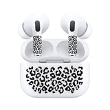 Jaspertronics™ AirSkins - Stylish & Durable Decals for AirPods Pro & Pro 2, Leopard Print Design Earbuds & Case Skin, Scratch-Resistant, Precision Fit, Wireless Charging Friendly, Easy Application - 58 Designs Available