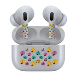 Jaspertronics™ AirSkins - Stylish & Durable Decals for AirPods Pro & Pro 2, Colorful Tunes Design Earbuds & Case Skin, Scratch-Resistant, Precision Fit, Wireless Charging Friendly, Easy Application - 58 Designs Available